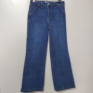 Blue Artemis Women's Wide Leg Jeans Size 6